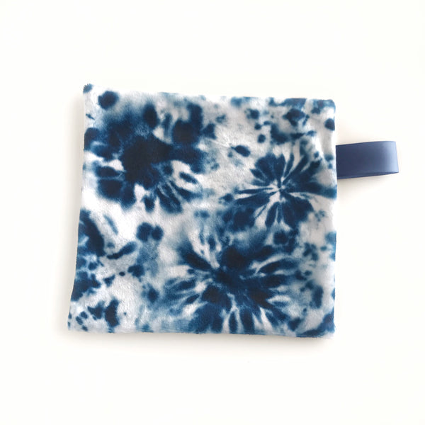 Mini Lovey / Crinkle Lovey - Tie Dye Blue